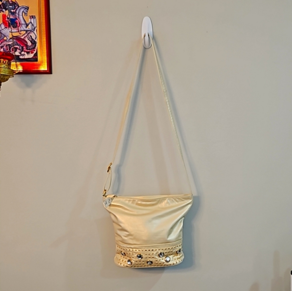 DAWLI Genuine Vintage Leather Crossbody Bag/Purse Butter Soft Made in USA